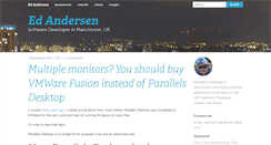Desktop Screenshot of edandersen.com